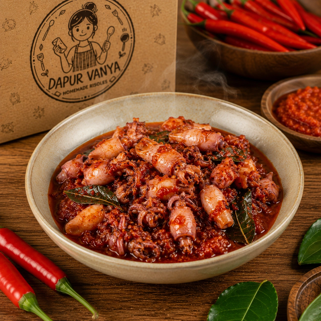 Sambal Baby Cumi Pedas